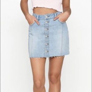 PacSun Jean Skirt